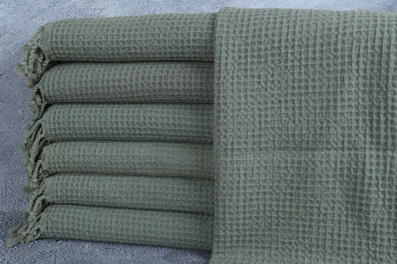 Personalized Gift, Small Bath Towels, Gift For The Home, Turkish Hand Towel, Bathroom Hand Towel, 40x20 Cotton Waffle Towel, Bulk Order Towel - 1