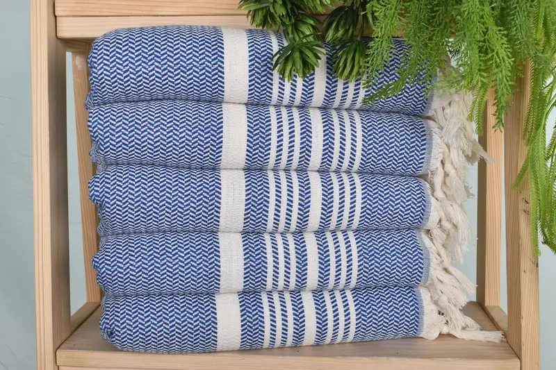Bachelorette Party Favors, Personalized Dish Towel, 40x18 Cotton Striped Towel, Personalized Gift, Wedding Gift, Summer Towel, Bulk Order Towel - 1