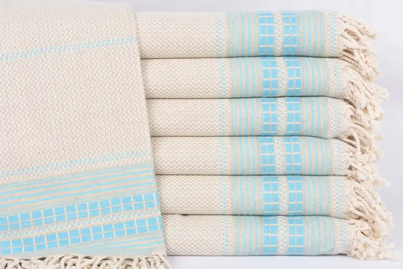 Bridal Shower Favors, Scarf Towel, 68x40 Linen Striped Towel, Wedding Hand Made Gift, Gift For Mom, Custom Wedding Gifts, Bachelorette Party Gift