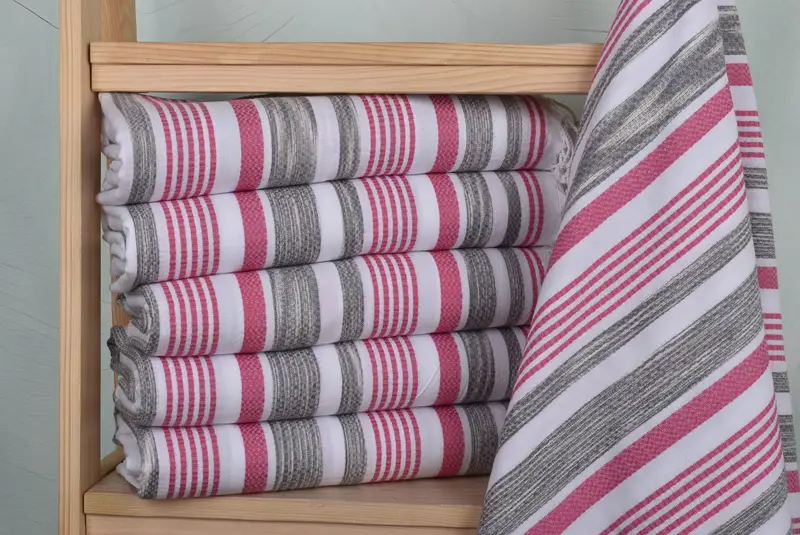 Spa Towel, Beach Bachelorette Party Decorations, Peshtemal Towel, Beach Towel Bulk, 70x36 Cotton Striped Towel, Quick-dry towel, Christmas Gift - 2