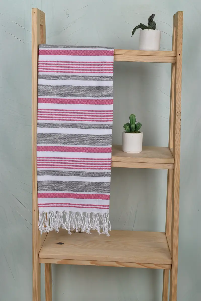 Spa Towel, Beach Bachelorette Party Decorations, Peshtemal Towel, Beach Towel Bulk, 70x36 Cotton Striped Towel, Quick-dry towel, Christmas Gift - 8