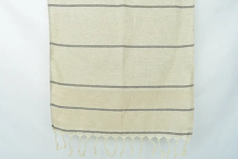 Bachelor Gifts, Wedding Hand Made Gift, Monogram Kitchen Towel, Wedding Gift, Bridal Shower Gift, Monogram Hand Towel, 40x20 Linen Striped Towel - 8
