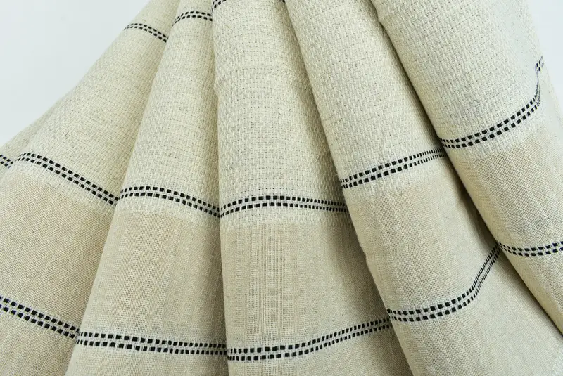 Bachelor Gifts, Wedding Hand Made Gift, Monogram Kitchen Towel, Wedding Gift, Bridal Shower Gift, Monogram Hand Towel, 40x20 Linen Striped Towel - 5