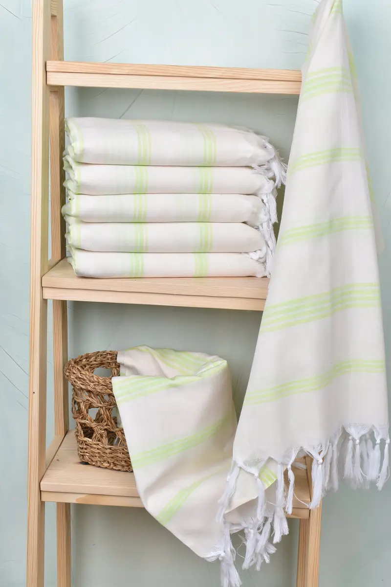 70x40 Baumwollstreifenhandtuch, Custom Beach -Handtuch, Weihnachtsgeschenk, Geschenk für ihn, personalisiertes türkisches Badetuch für Wohnkultur, Brautduschenbevorzugungen - 3