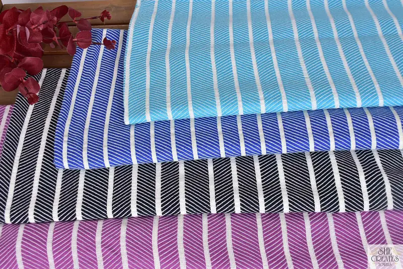 Turkish towel, Personalized Gifts, Beach Size Towel, Bachelorette Party Decorations, 70x40 Bamboo Herringbone Towel, Bachelorette Party Favors Beach - 4