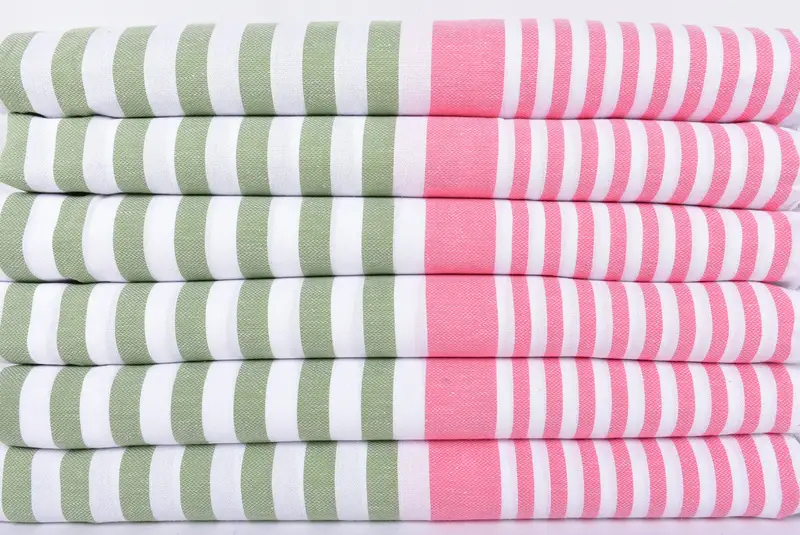 68x36 Cotton Striped Towel, Travel towel, Gift For Him, Valentines Gift, Kids Beach Towel, Beach Bachelorette Party Decorations, Bachelor Gifts - 2