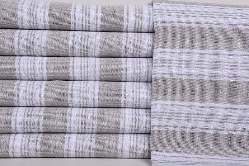Peshtemal Towel, Home Decor Gifts, Handmade Gift, Beach Wedding Favor, 70x40 Cotton Striped Towel, Lightweight towel, Handmade Turkish Towel - 1
