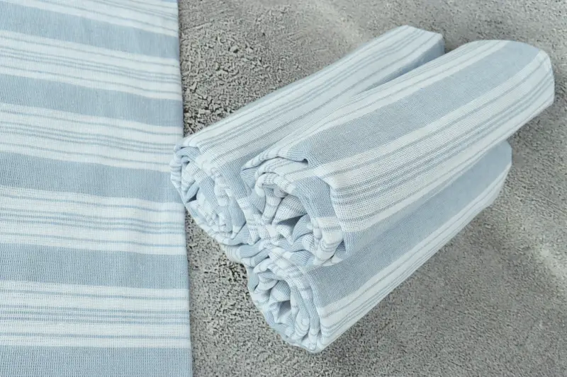 Bachelorette Party Gifts, House Warming Gift, 70x40 Cotton Striped Towel, Pool Towels, Bridal Shower Gift, Luxury Beach Towel, Quick-Dry Beach Towel - 8