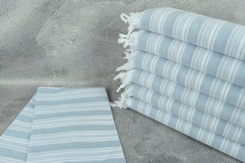Bachelorette Party Gifts, House Warming Gift, 70x40 Cotton Striped Towel, Pool Towels, Bridal Shower Gift, Luxury Beach Towel, Quick-Dry Beach Towel - 2