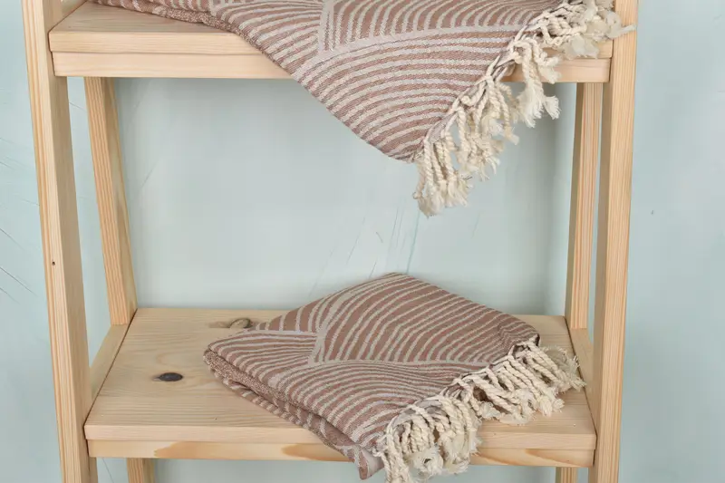 Hammam towel, Monogrammed Beach Towel, Bulk Order Towel, 68x40 Cotton Striped Design Towel, Personalized Wedding Gift, Personalized Gift For Her - 6
