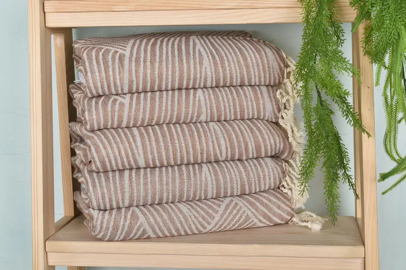 Hammam towel, Monogrammed Beach Towel, Bulk Order Towel, 68x40 Cotton Striped Design Towel, Personalized Wedding Gift, Personalized Gift For Her - 3