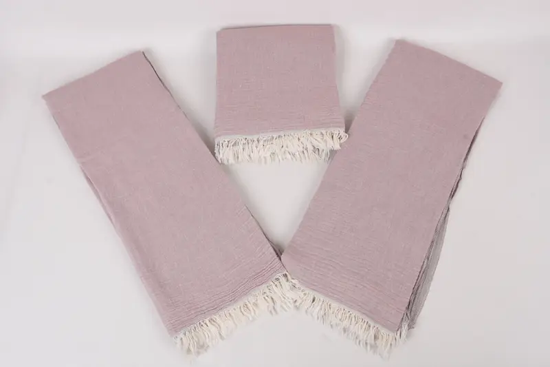 Girls Weekend Getaways Gifts, Turkish bath towel, Spa Towel, Valentines Day Gift Idea, Fouta towel, Organic Turkish towel, 70x40 Cotton Solid Towel - 7