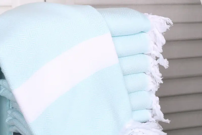 Bachelorette Gifts Mint Cotton Towel Personalized Beach Towel 40x71 Inches