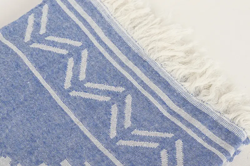 Bridal Shower Gifts, Travel Towel, Soft towel, Bachelorette Party Gift, Beach Towel Bulk, Turkish Towel Set, 74x40 Cotton Geometric Towel - 6