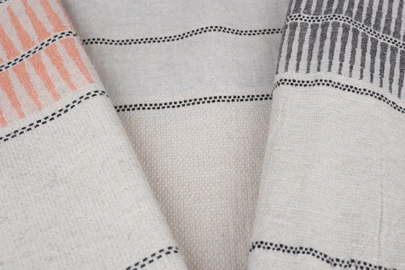 Girls Weekend Favors, Oversized Beach Towel, Bachelor Gifts, 70x40 Linen Striped Towel, Best Friend Gift, Bridal Party Gifts, Thin towel, Spa Towel - 3