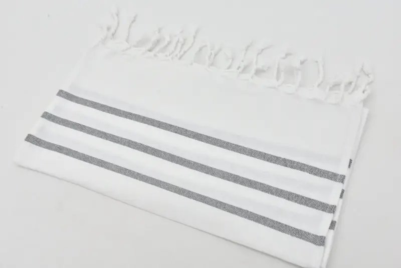 Türkisches Handtuch Handtuch, monogrammiertes Handtuch, Reisehandtuch, 40x18 Baumwollstreifenhandtuch, Baby -Jungen Geschenk, Badezimmertücher, individuelle Hochzeitsgeschenke - 3
