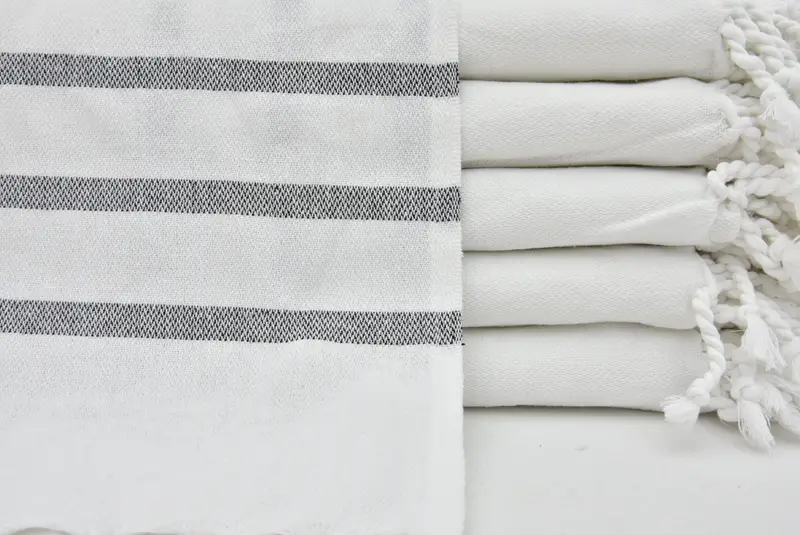 Türkisches Handtuch Handtuch, monogrammiertes Handtuch, Reisehandtuch, 40x18 Baumwollstreifenhandtuch, Baby -Jungen Geschenk, Badezimmertücher, individuelle Hochzeitsgeschenke - 6