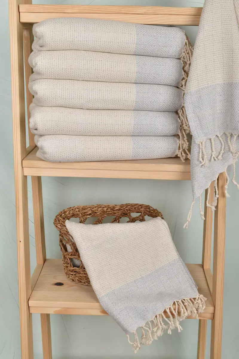 Organic Towel, 36x18 Cotton Diamond Towel, Turkish Hand Towel, Wedding Gift, Gift For The Home Decor, Personalized Gift, Bachelor Party Favors - 3