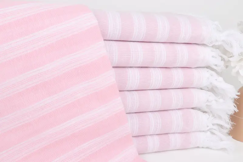 Turkish Bath Towel USA, Bath towel, Turkish Towel Bulk, 70x40 Cotton Striped Towel, Baby Boy Gift, Absorbent Turkish towel, Personalized Gifts - 1