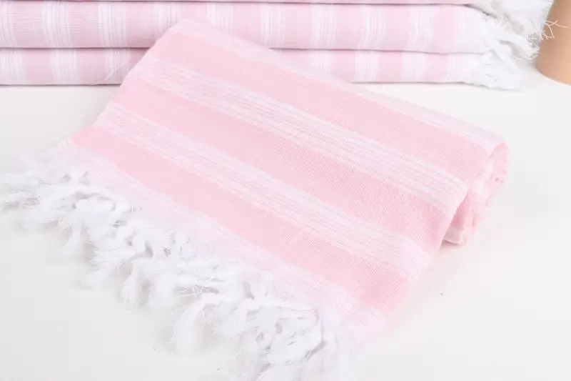 Turkish Bath Towel USA, Bath towel, Turkish Towel Bulk, 70x40 Cotton Striped Towel, Baby Boy Gift, Absorbent Turkish towel, Personalized Gifts - 4
