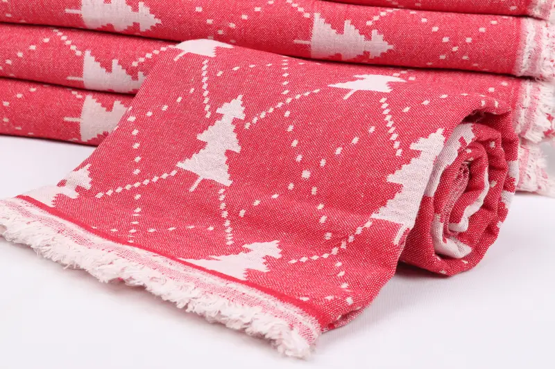 Beach Towel Bulk, Personalized Gifts, 84x42 Cotton Christmas Patterned Towel, Travel towel, Best Friend Gift Ideas, Pool Towels, Beach Wedding Favor - 5