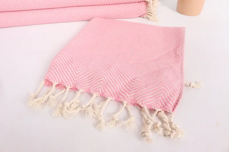 Monogram Kitchen Towel, 40x20 Cotton Herringbone Towel, Custom Hand Towel, Bridesmaid Favors, Bulk Order Towel, Bridesmaid Gifts, Custom Name Towel - 10
