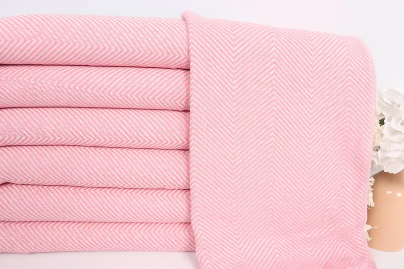 Monogram Kitchen Towel, 40x20 Cotton Herringbone Towel, Custom Hand Towel, Bridesmaid Favors, Bulk Order Towel, Bridesmaid Gifts, Custom Name Towel - 4