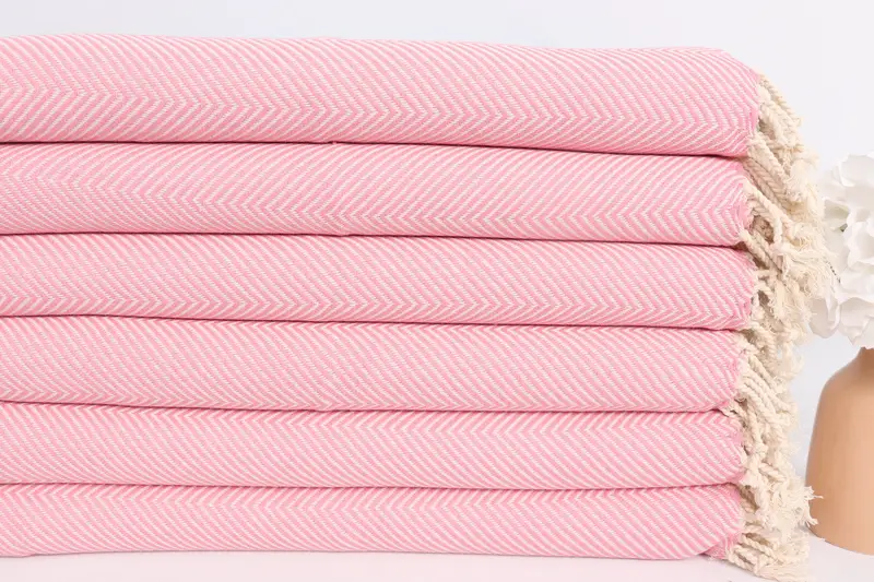 Monogram Kitchen Towel, 40x20 Cotton Herringbone Towel, Custom Hand Towel, Bridesmaid Favors, Bulk Order Towel, Bridesmaid Gifts, Custom Name Towel - 6