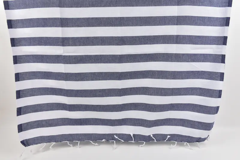 Luxury towel, Personalised Gift, 70x40 Cotton Striped Towel, Monogram Towels, Personalized Wedding Gift, Fouta towel, Wedding Anniversary Gift - 8