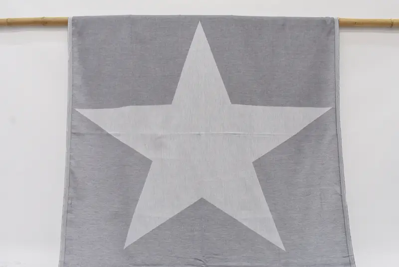 70x40 Cotton Star Design Towel, Customized Towels, Best Friend Gift, Large Beach Towel Personalized, Best Beach Towel, Turkish bath towel