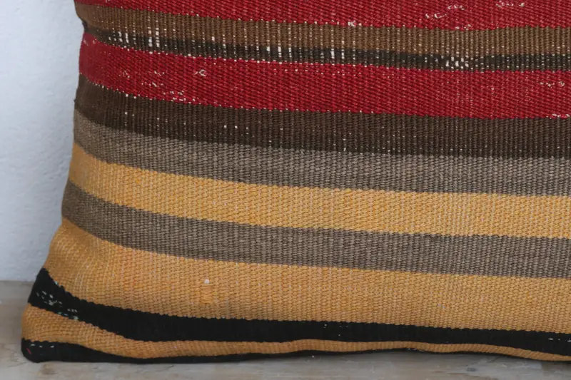 Boho Throw Cushion, Boho Pillow, 20x20 Red Cushion, Interior Designer Pillow, Square Throw Pillow, Home Decor Pillow, Pillow Case - 3