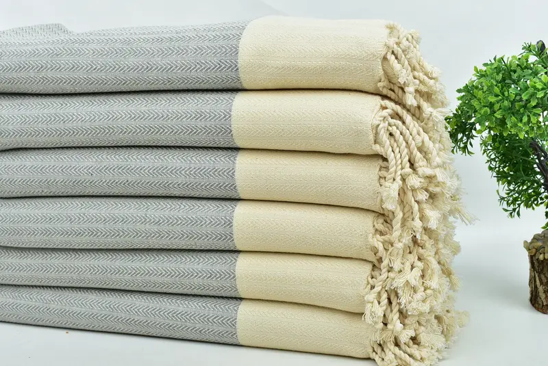 Personalized Gifts, Absorbent Turkish towel, Turkish bath towel, Towel With Name, Best Friend Gift Ideas, 68x36 Cotton Palm Design Towel - 3