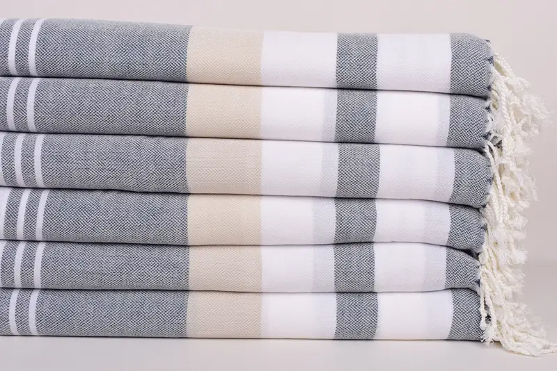Wedding Gifts Towel, Beach Wedding Favor, Unique Gift, 70x40 Cotton Striped Towel, Turkish Towel USA, Friends Beach Towel, Bridesmaid Gift - 3