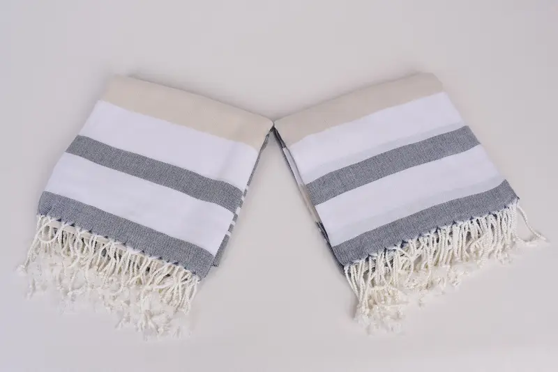 Wedding Gifts Towel, Beach Wedding Favor, Unique Gift, 70x40 Cotton Striped Towel, Turkish Towel USA, Friends Beach Towel, Bridesmaid Gift - 6