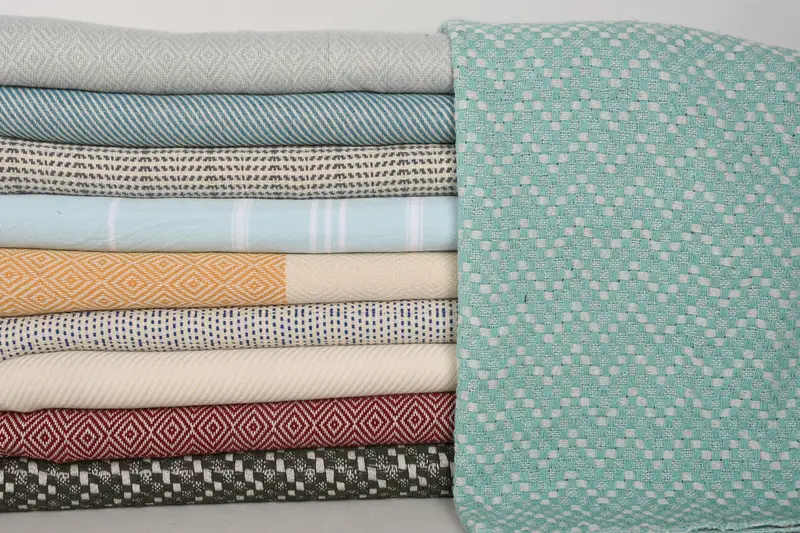 Summer Gift, Small Bath Towels, 36x18 Cotton Set of 10 Towel, Turkish Hand Towel, Wedding Gift, Bachelorette Party Decorations, House Warming Gift - 4