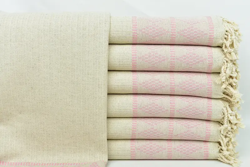 70x36 Linen Kilim Design Towel, Bachelorette Party Decorations, Best Friend Gift Ideas, Large Turkish Towel, Custom Bath Towel, Monogram Beach Towel - 1