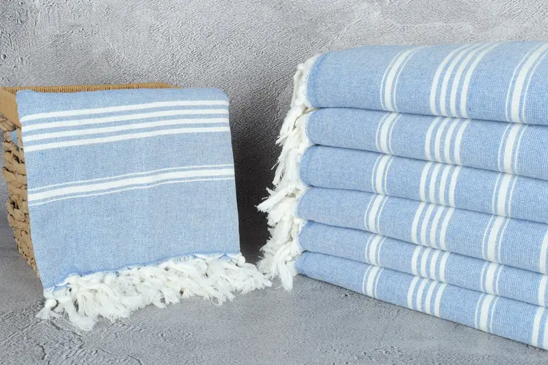 Florida Bachelorette Party Favors, Custom Gifts, Turkish towel, Bachelor Bachelorette Party Favors, Personalized Towel, 70x40 Cotton Striped Towel - 3