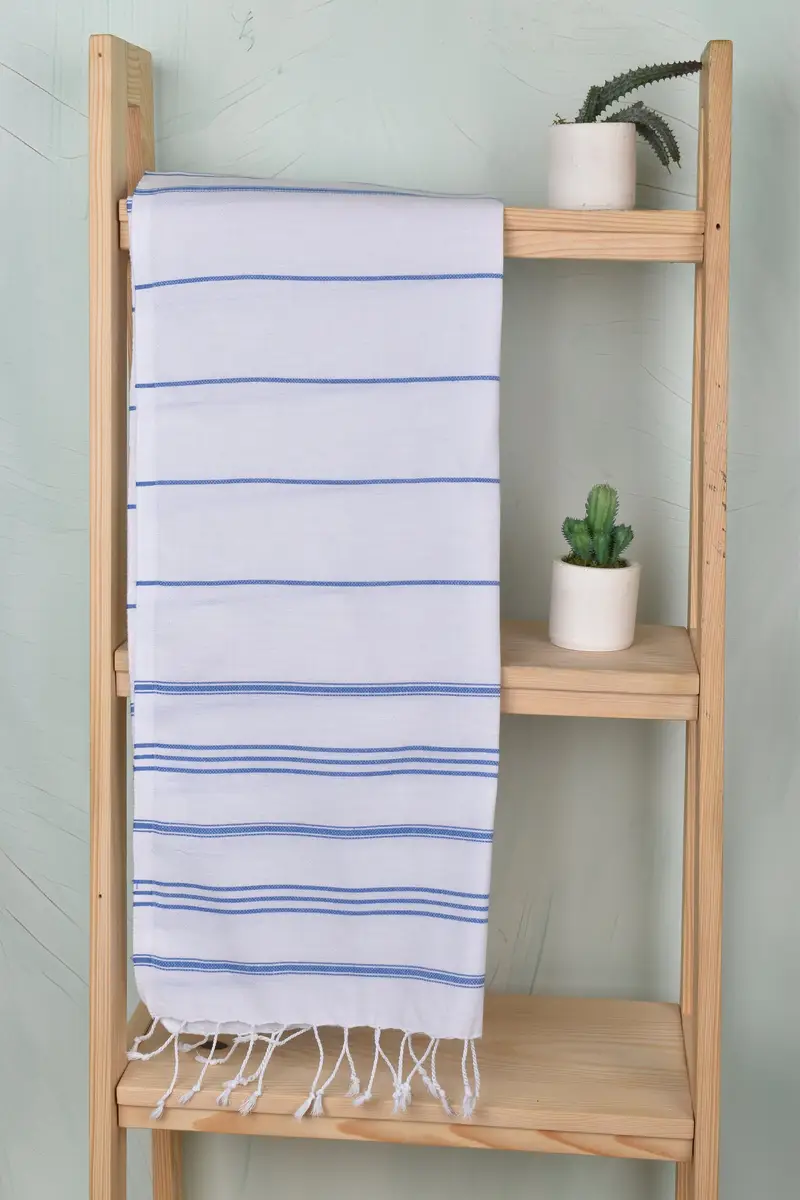 Kitchen Towel, Bachelor Gifts, Turkish Towel Hand Towel, Embroidery Towel, Bachelorette Towel, 40x24 Cotton Striped Towel, Monogram Kitchen Towel - 8
