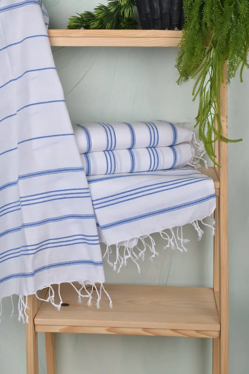 Kitchen Towel, Bachelor Gifts, Turkish Towel Hand Towel, Embroidery Towel, Bachelorette Towel, 40x24 Cotton Striped Towel, Monogram Kitchen Towel - 6