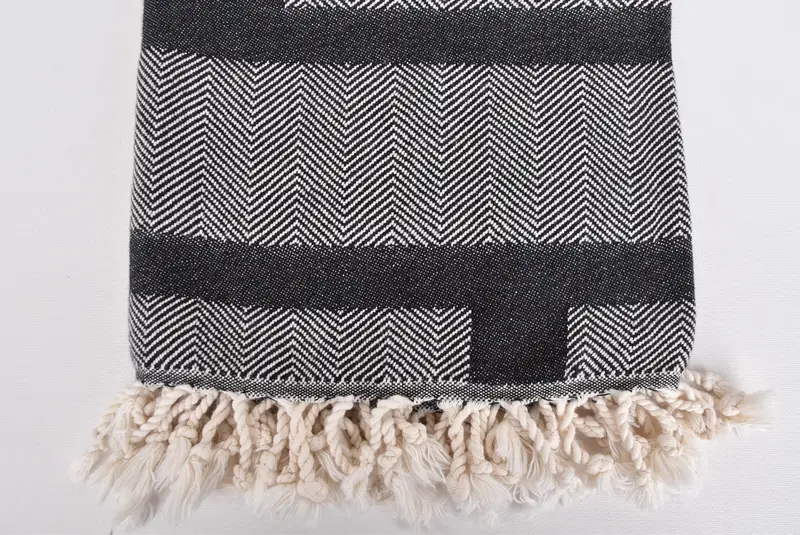 Bachelor Towel, Best Beach Towel, Turkish Beach Towel Bulk, Gift Boxes Towel, 68x38 Cotton Chevron Towel, Housewarming Gift, Quick-Dry Beach Towel - 3