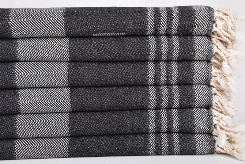 Bachelor Towel, Best Beach Towel, Turkish Beach Towel Bulk, Gift Boxes Towel, 68x38 Cotton Chevron Towel, Housewarming Gift, Quick-Dry Beach Towel - 2