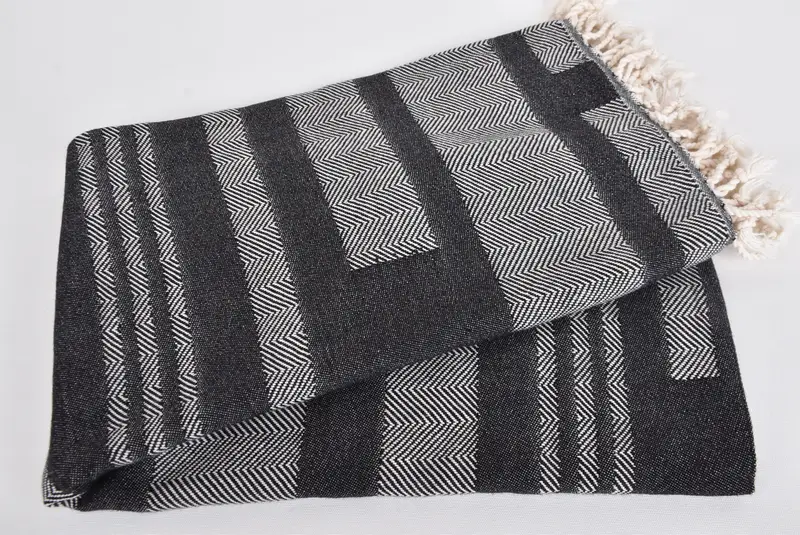 Bachelor Towel, Best Beach Towel, Turkish Beach Towel Bulk, Gift Boxes Towel, 68x38 Cotton Chevron Towel, Housewarming Gift, Quick-Dry Beach Towel - 4