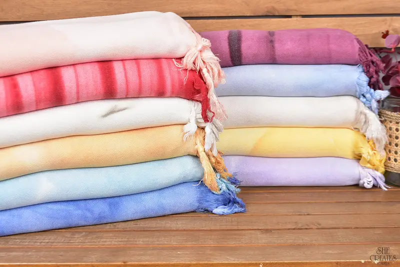Custom Towel, Bridesmaid Favors, Pool Towels, Large Turkish Towel, 64x40 Cotton Tie Dye Towel, Antibacterial Turkish peshtemal towel, Thin towel - 1