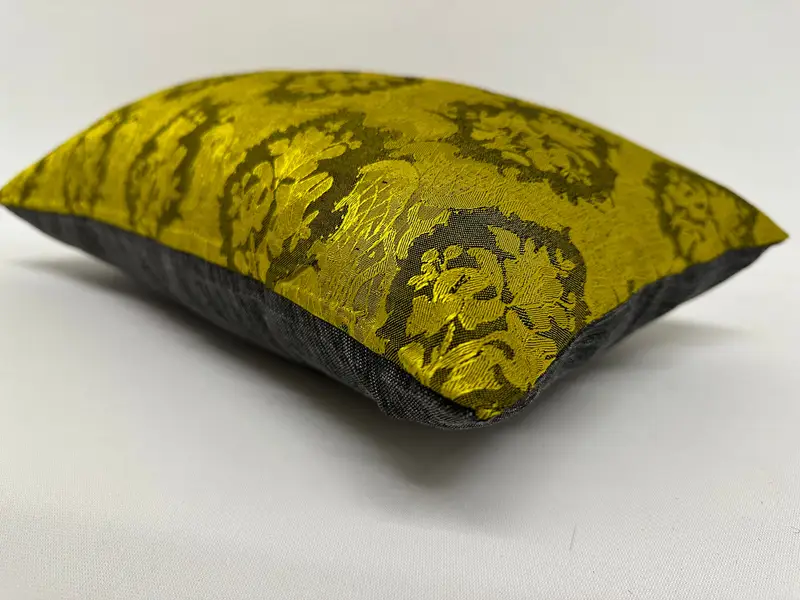 Vintage -Wurfkissen -Gehäuse, Vintage -Kissen, Kilimkissen, Kissen, ethnischer Kilimteppichkissen, Aztec -Kissenbezug, 12x20 grüne Kissen - 6