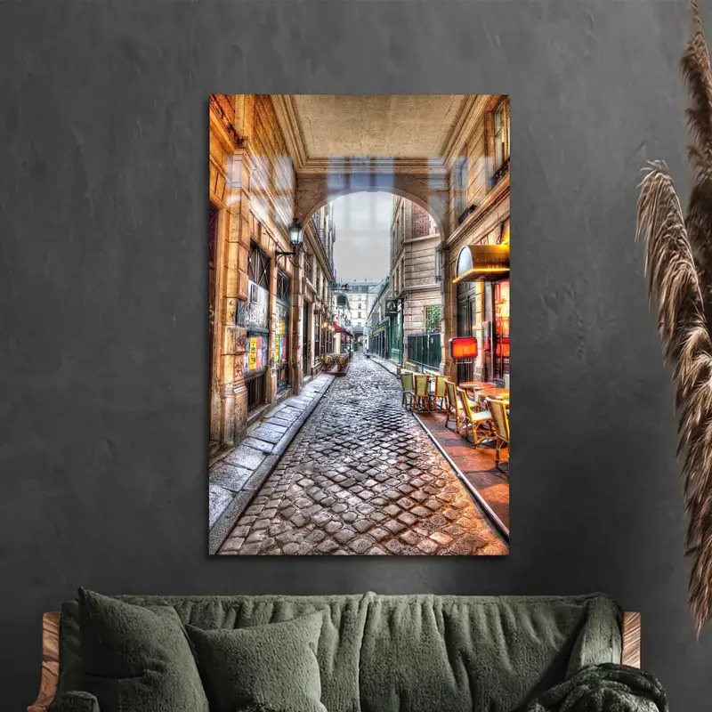 Printed Glass: Paris Scenery Elegance for Modern Living