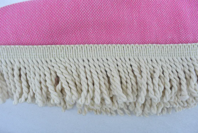 Handmade Turkish hammam towel, Gym Towel, Thin towel, Bachelorette Gifts, Monogram Turkish Towel, Gift Towel, 64x64 Cotton Striped Round Towel - 7