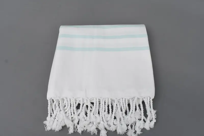 Personalized Wedding Gift, 70x40 Cotton Striped Towel, Bridesmaid Gifts, Holiday Towel, Custom Towel Beach, Christmas Gift, Monogrammed Beach Towel - 5