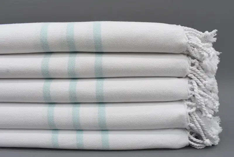 Personalized Wedding Gift, 70x40 Cotton Striped Towel, Bridesmaid Gifts, Holiday Towel, Custom Towel Beach, Christmas Gift, Monogrammed Beach Towel - 1