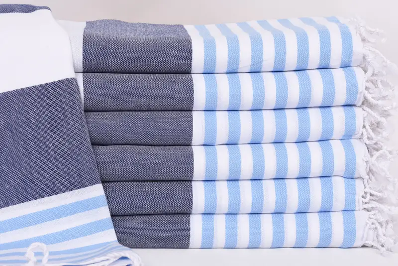 Sand-resistant towel, 70x40 Cotton Striped Towel, Bulk Order Towel, Travel Towel, Custom Towel, Valentines Gift, Beach Size Towel, Gifts For Him