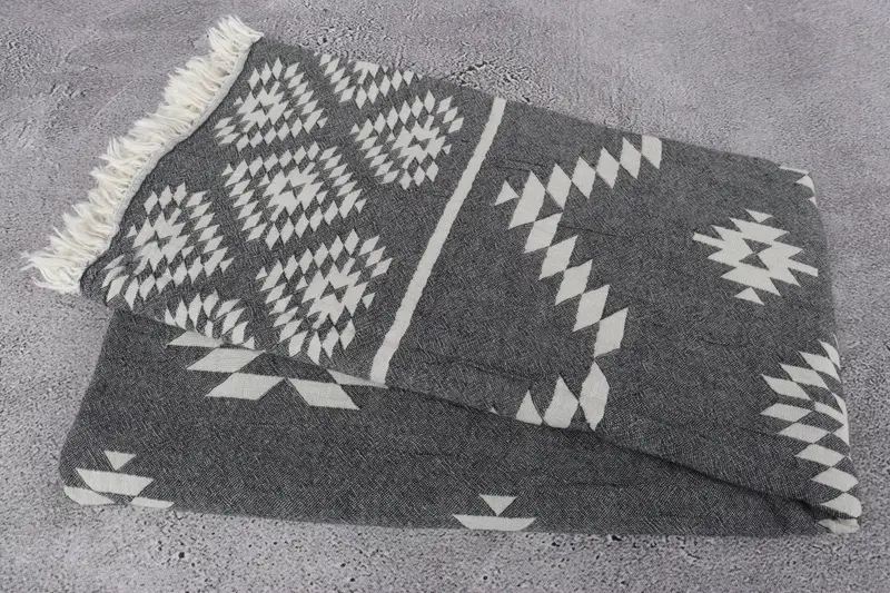 Bachelorette Gifts, Miami Bachelorette Party Favors, 70x36 Cotton Kilim Towel, Lightweight Turkish towel, Bachelorette Party Favor, Organic towel - 7